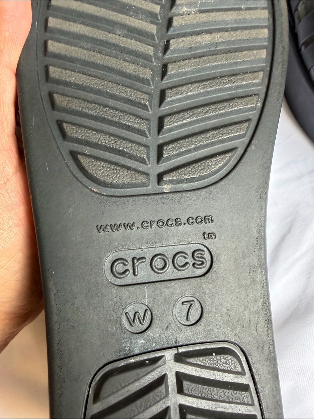 CROCS Women's Brooklyn
Literide Black Strappy Wedge - Picture 3 of 7